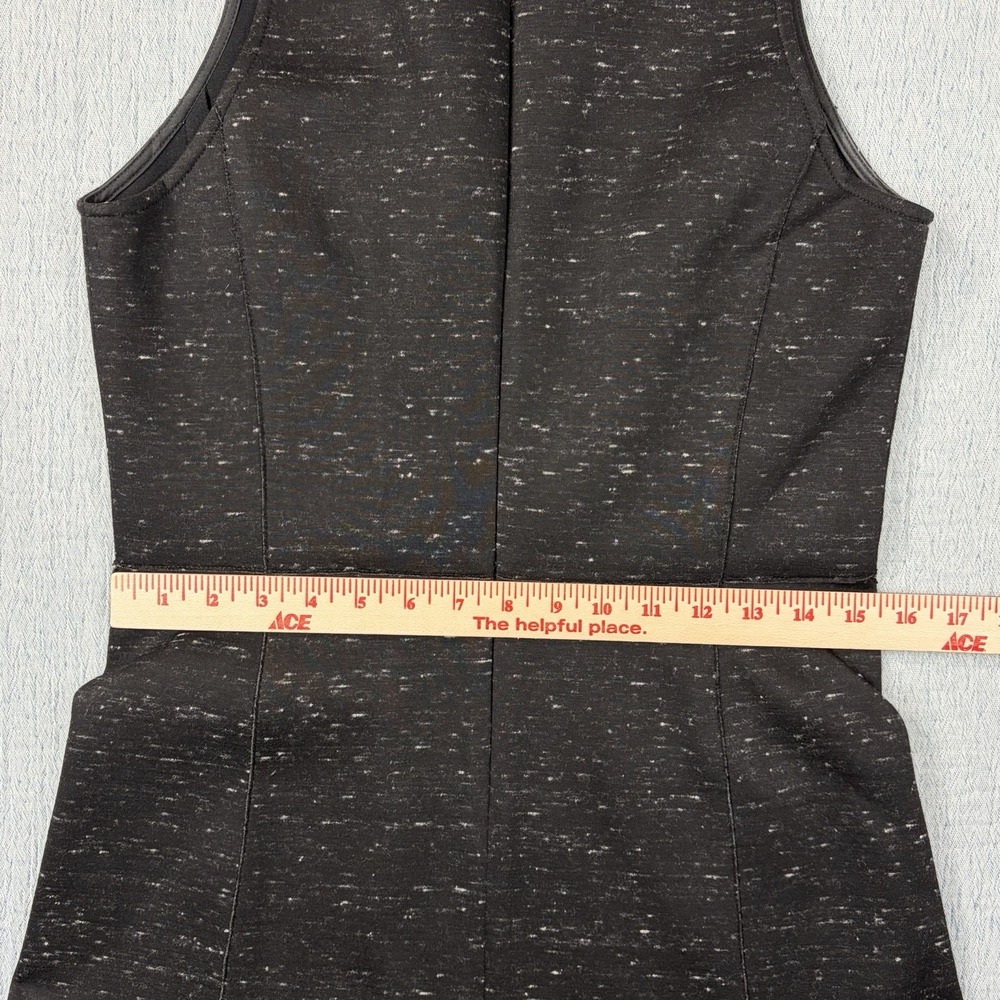 Sea New York Womens Black Speckled Ponte Knit‎ Fit & Flare Dress Size 6 EUC! - Picture 8 of 11